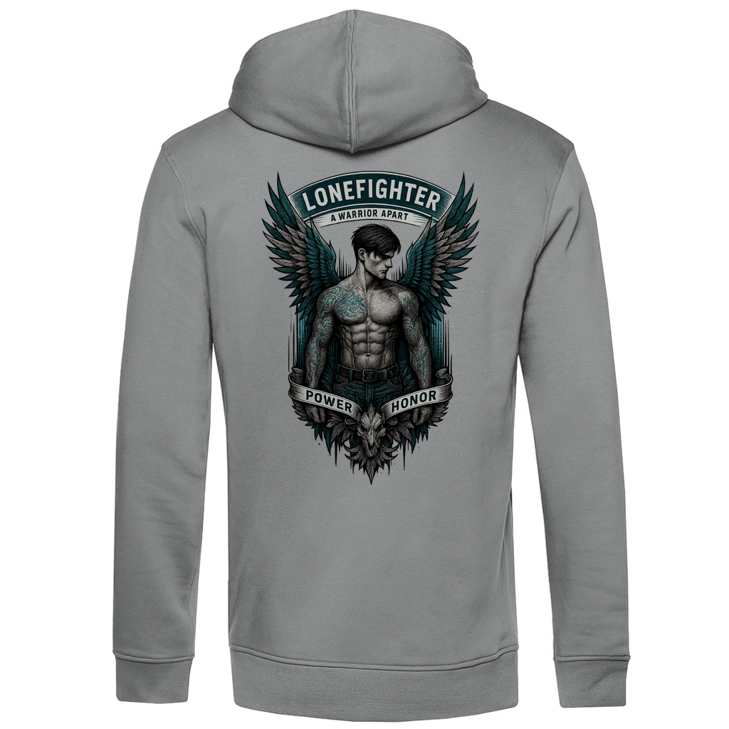 Herren Premium Bio Hoodie Warrior Soul