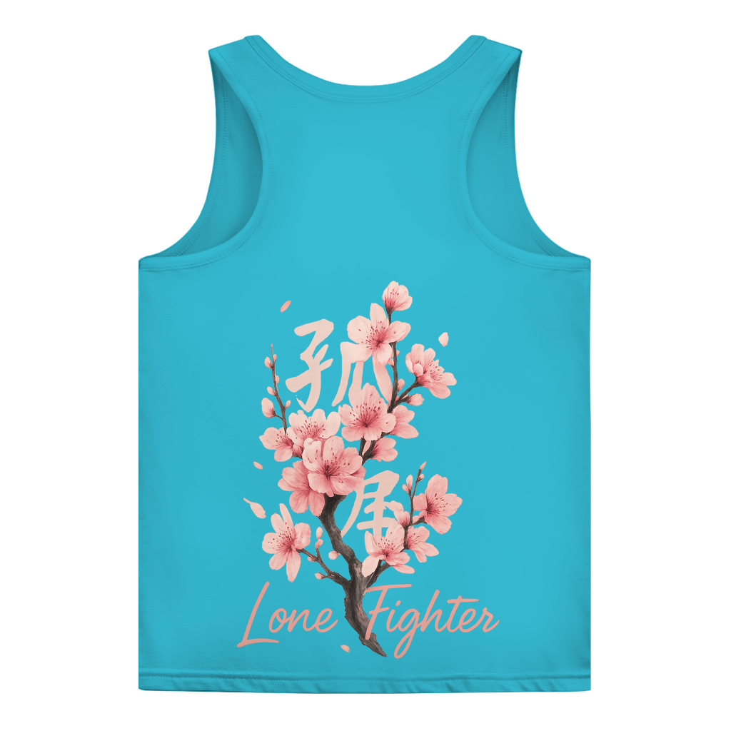 Damen Basic Tank Top Cherry Blossom