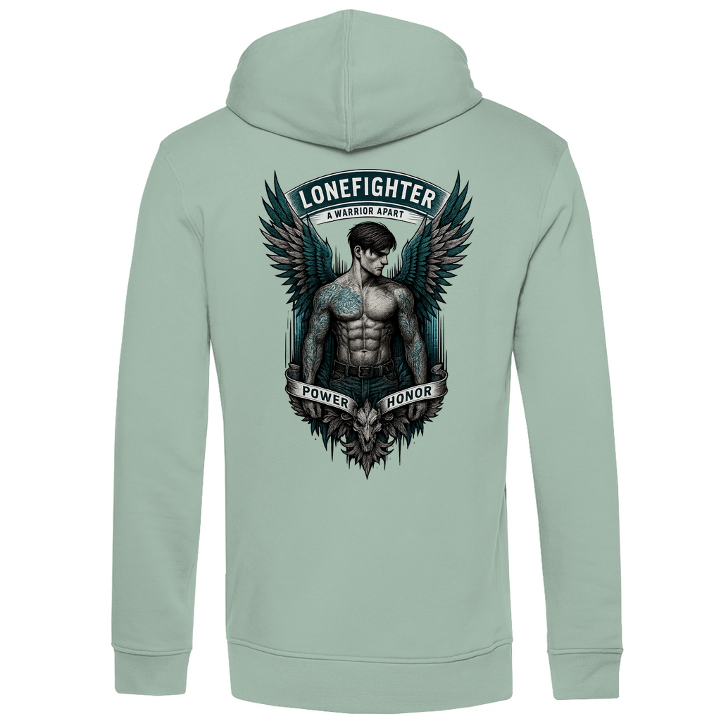 Herren Premium Bio Hoodie Warrior Soul