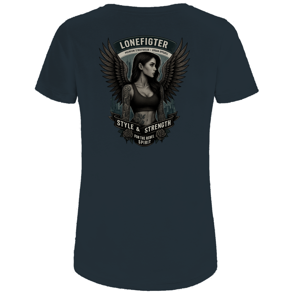 Damen Premium Bio T-Shirt Warrior Soul