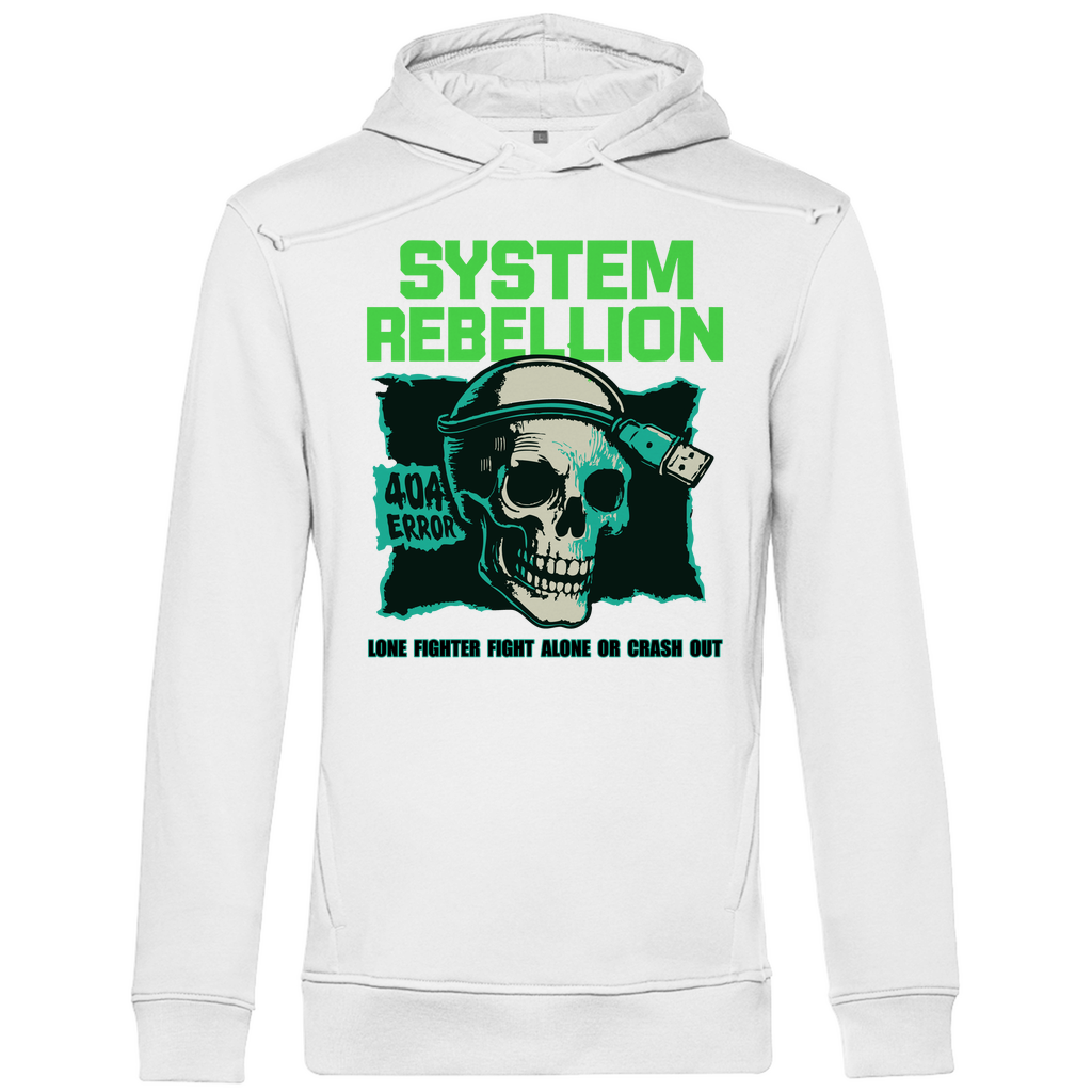 System Rebellion Herren Premium Bio Hoodie