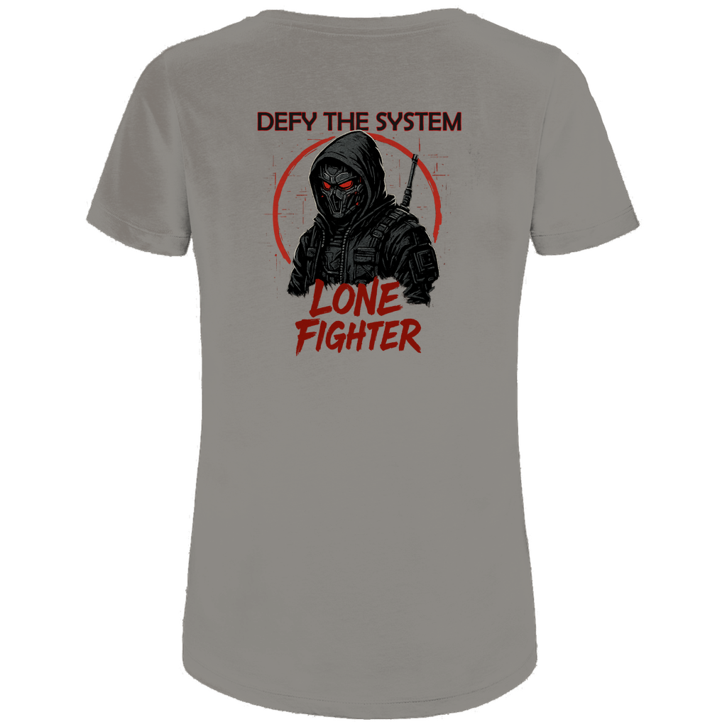 Damen Premium Bio T-Shirt Defy the System