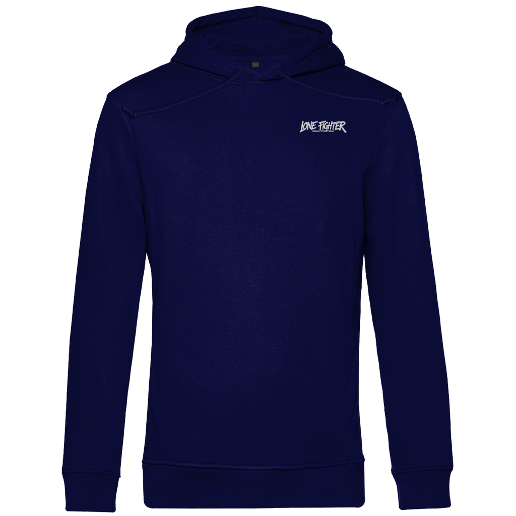 Herren Premium Bio Hoodie Spray Alone, Fight Alone