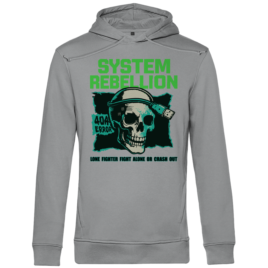 System Rebellion Herren Premium Bio Hoodie