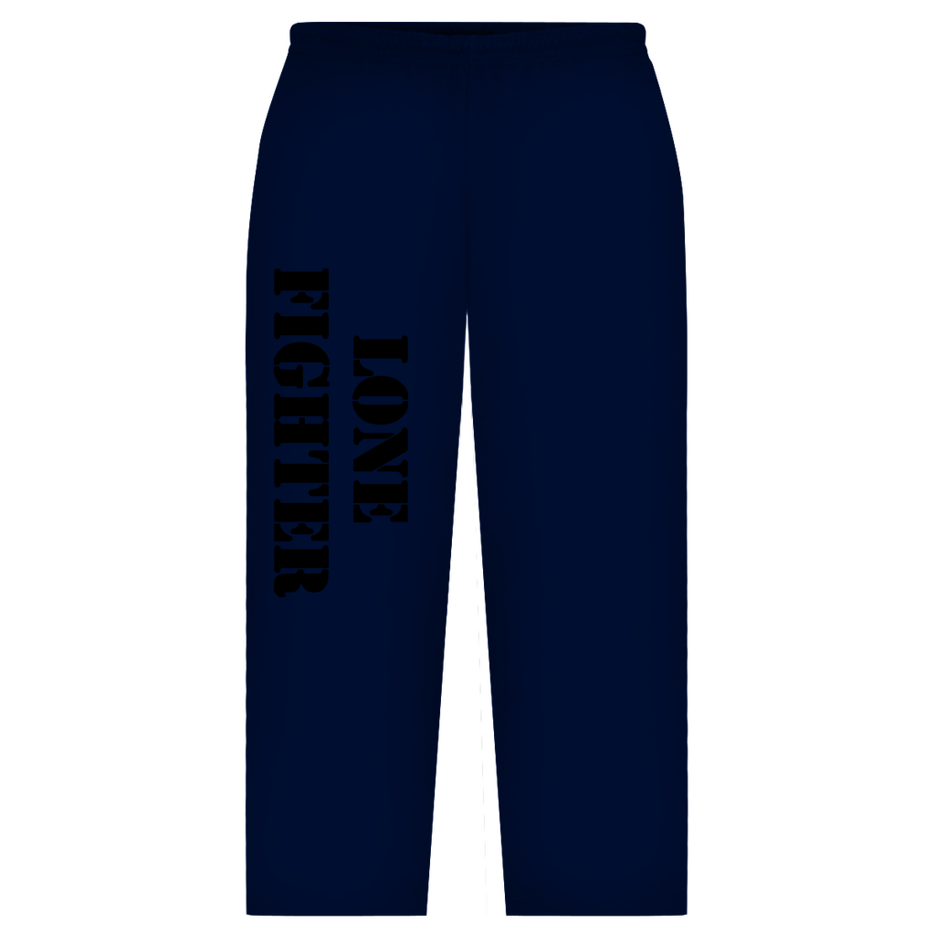 Oversize Sweatpants Lone Fighter Schriftzug