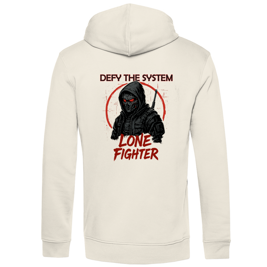 Herren Premium Bio Hoodie Defy the System