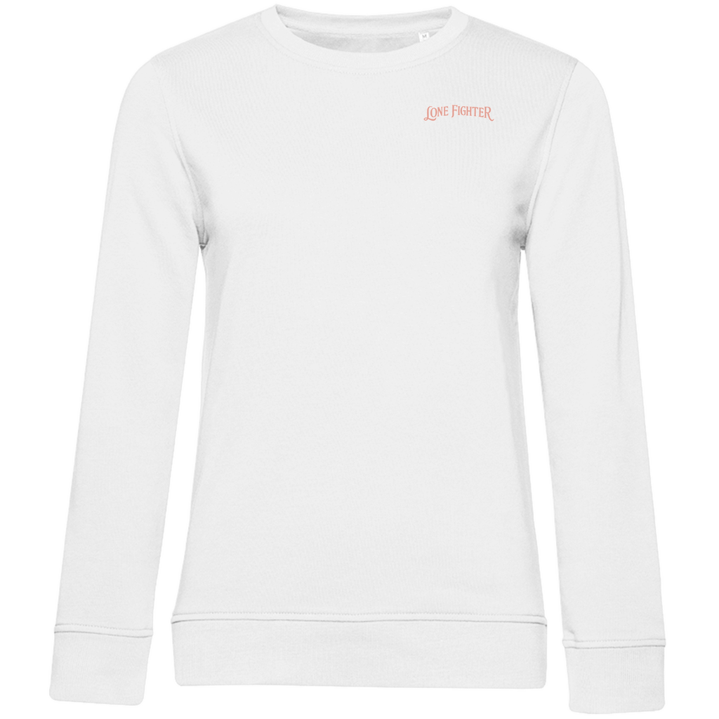 Damen Premium Bio Sweatshirt Cherry Blossom