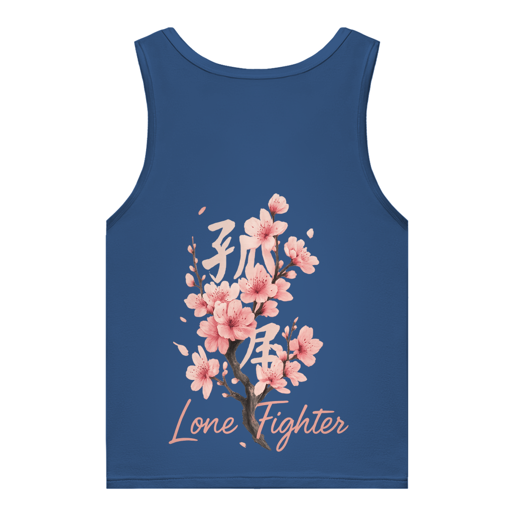 Damen Premium Organic Tank Top Cherry Blossom