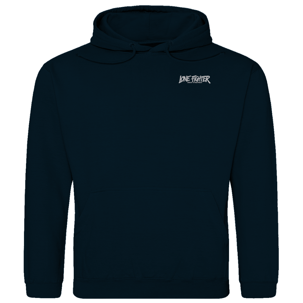Herren Hoodie Spray Alone, Fight Alone