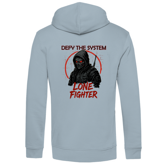 Herren Premium Bio Hoodie Defy the System
