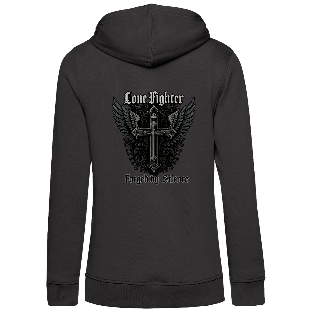 Damen Premium Bio Hoodie Wings of Resolve