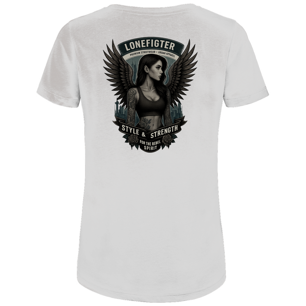 Damen Premium Bio T-Shirt Warrior Soul