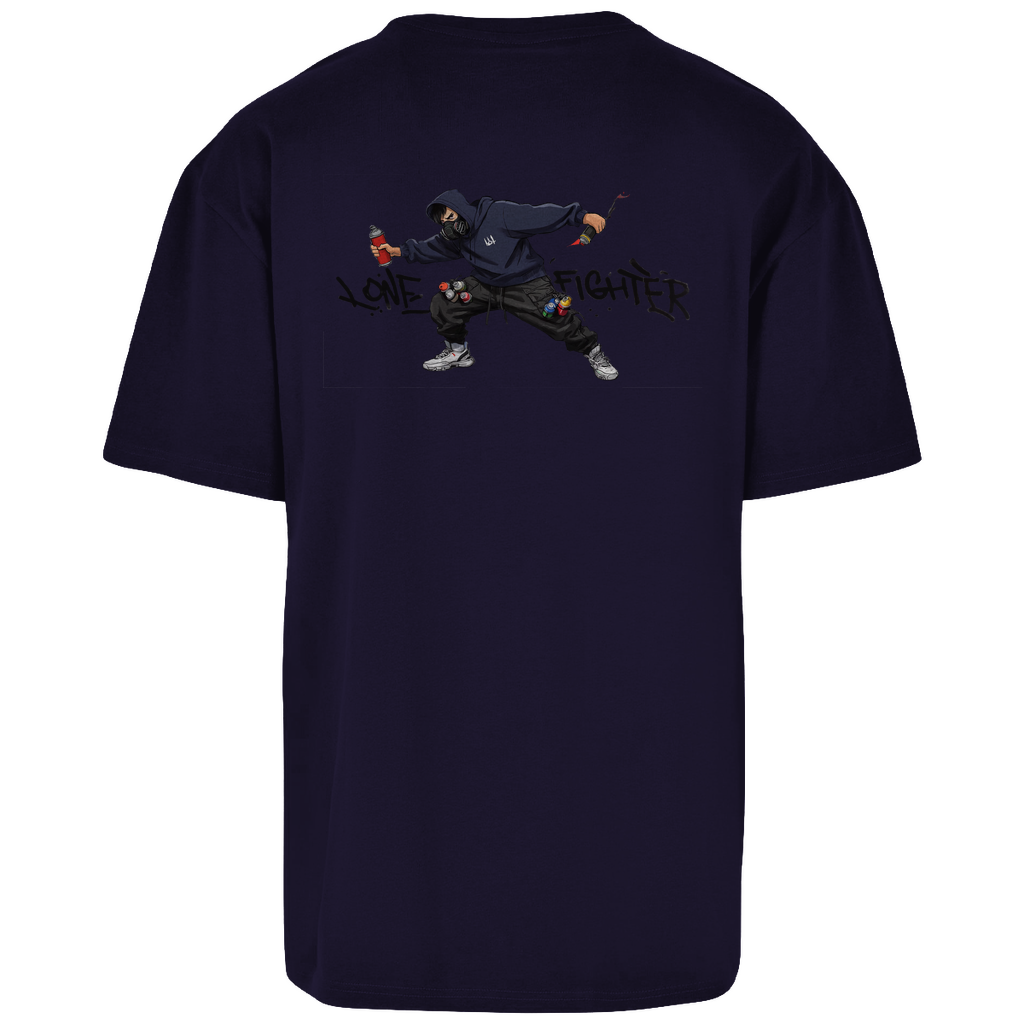 Oversize T-Shirt Spray Alone, Fight Alone