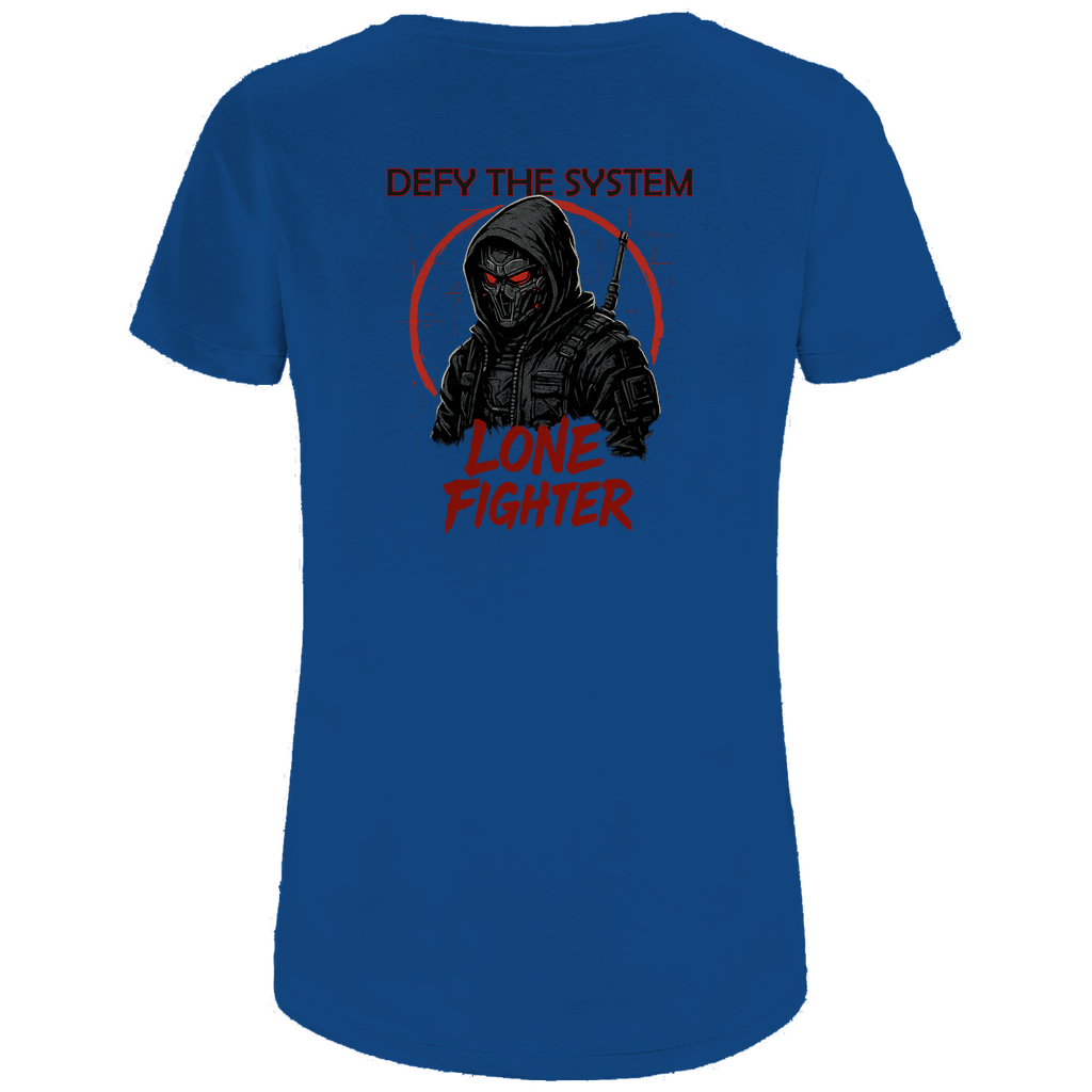 Damen Premium Bio T-Shirt Defy the System