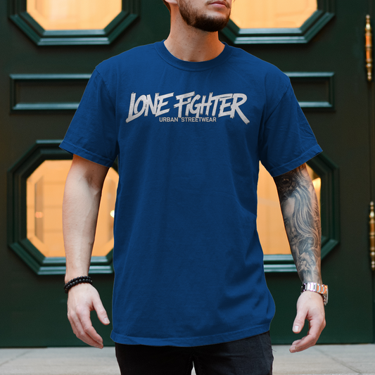 Herren T-Shirt Lone Fighter Graffiti
