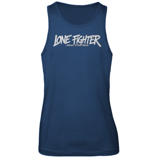 Herren Premium Tank Top Lone Fighter Graffiti