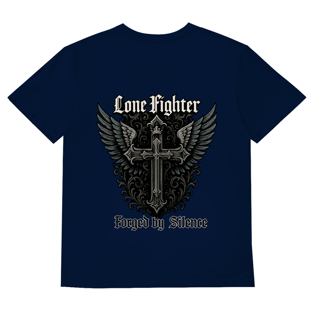 Herren Basic V-Neck T-Shirt Wings of Resolve