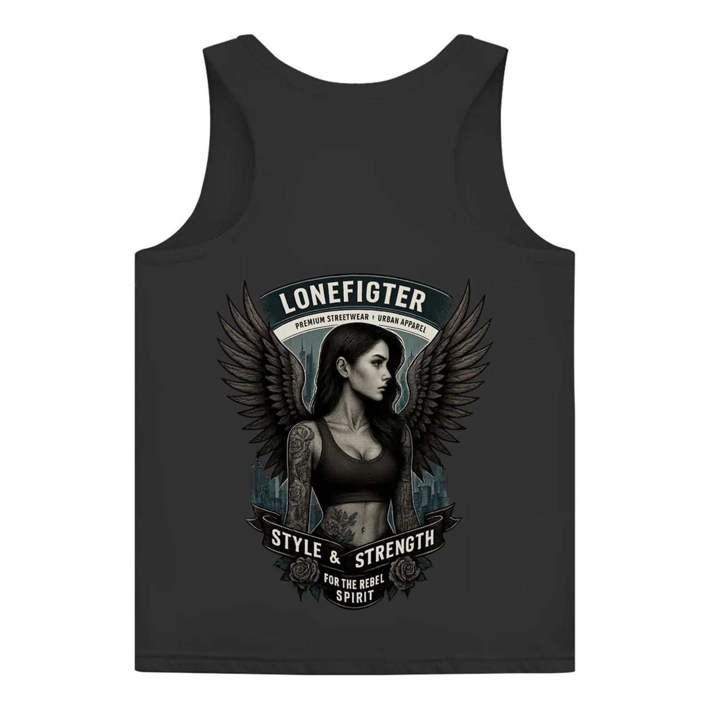 Damen Basic Tank Top Warrior Soul