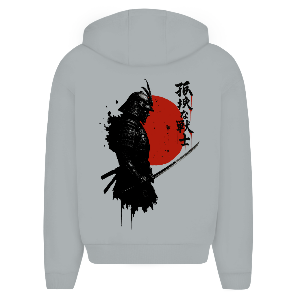 Herren Oversize Zipper Hoodie Kodoku na Kage