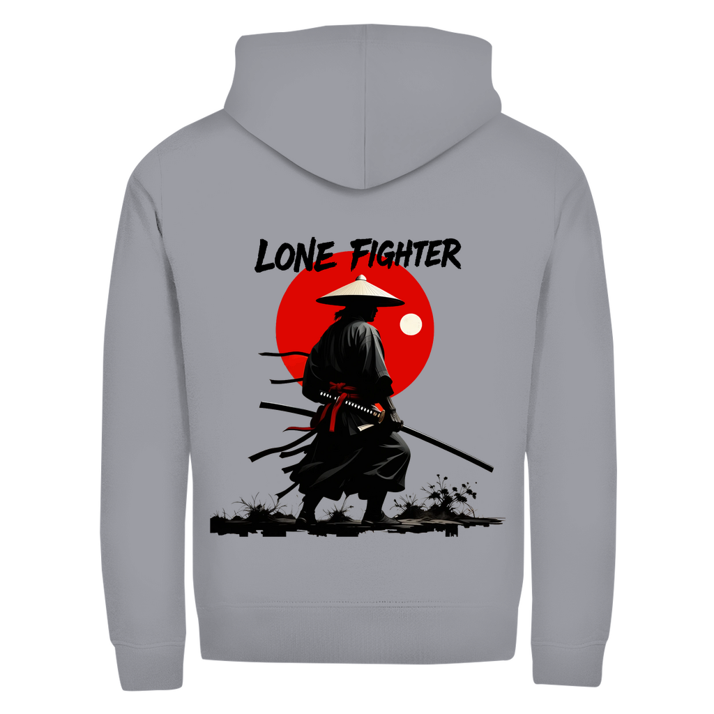 Herren Zipper Hoodie Shadow of Bushido
