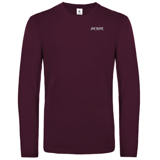 Unisex Langarmshirt Spray Alone, Fight Alone