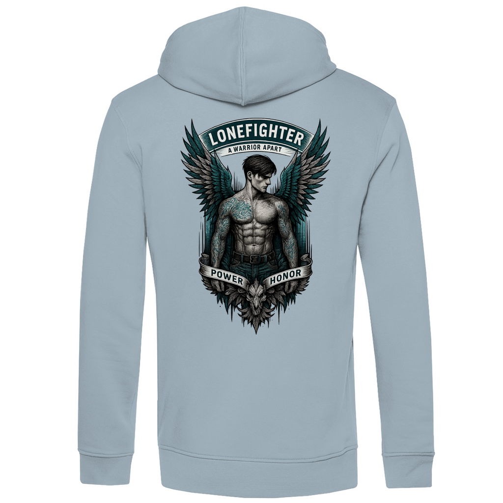Herren Premium Bio Hoodie Warrior Soul