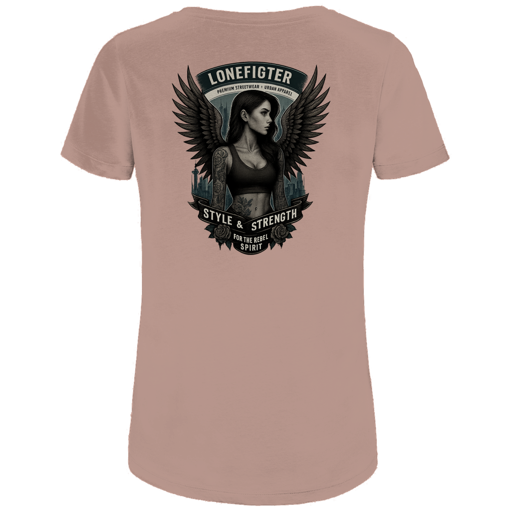 Damen Premium Bio T-Shirt Warrior Soul