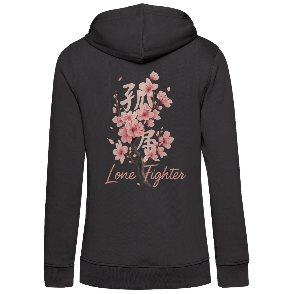 Damen Premium Bio Hoodie Cherry Blossom