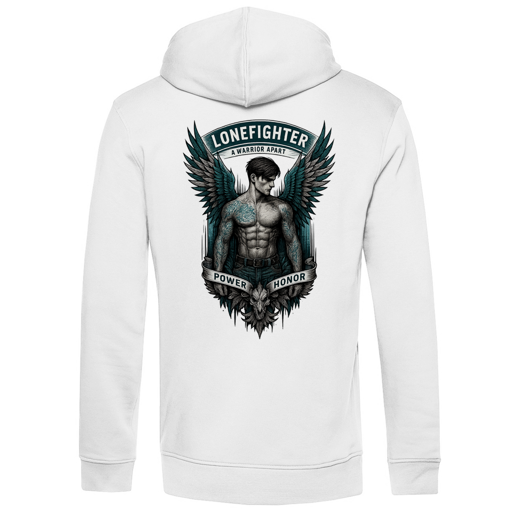 Herren Premium Bio Hoodie Warrior Soul