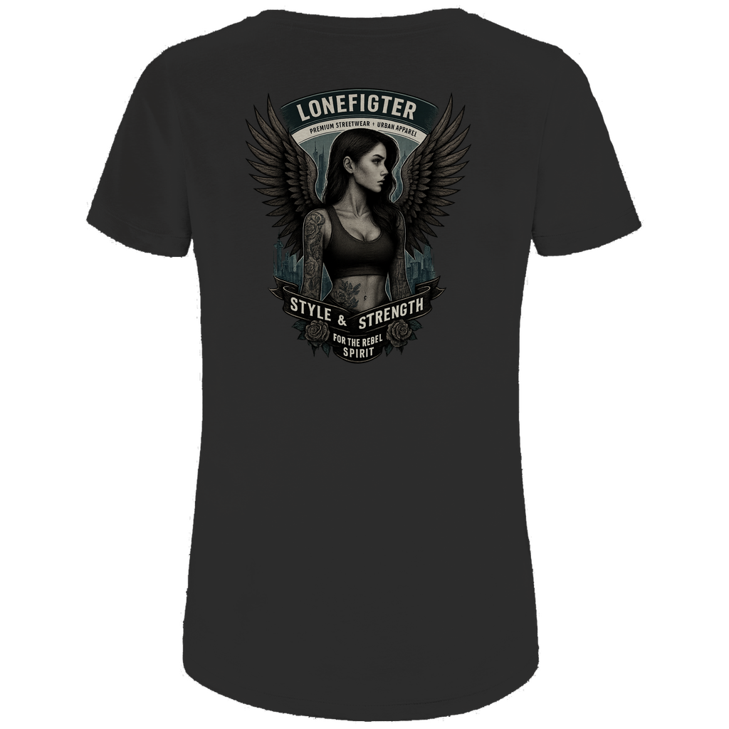 Damen Premium Bio T-Shirt Warrior Soul