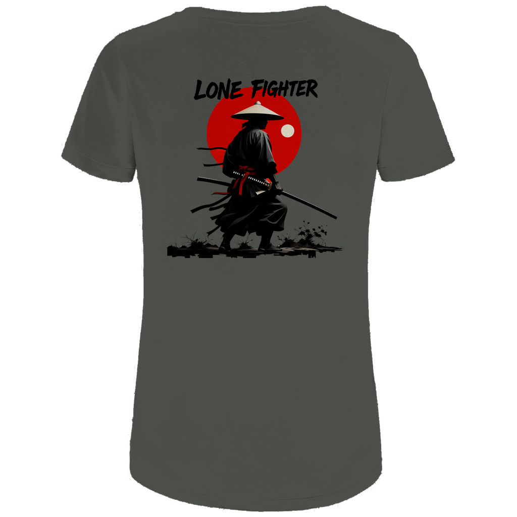Damen Premium Bio T-Shirt Shadow of Bushido