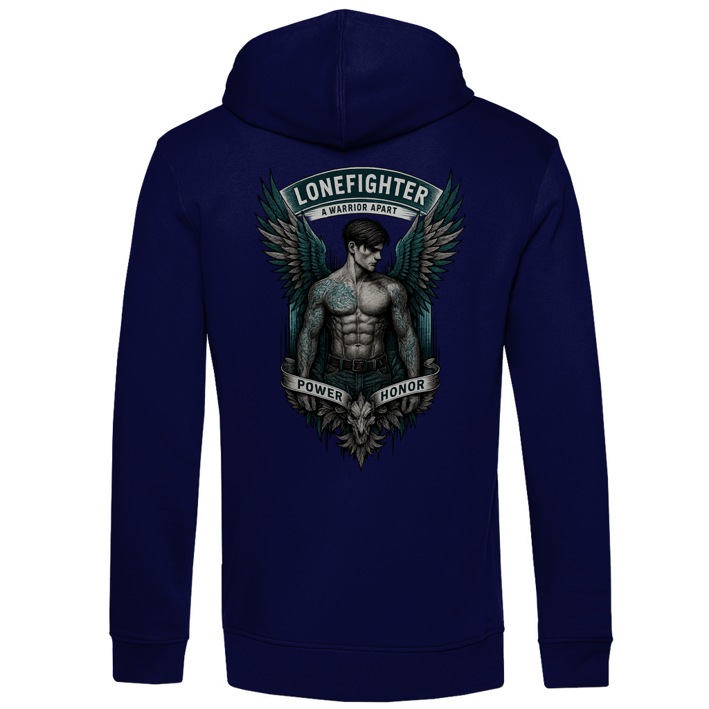 Herren Premium Bio Hoodie Warrior Soul
