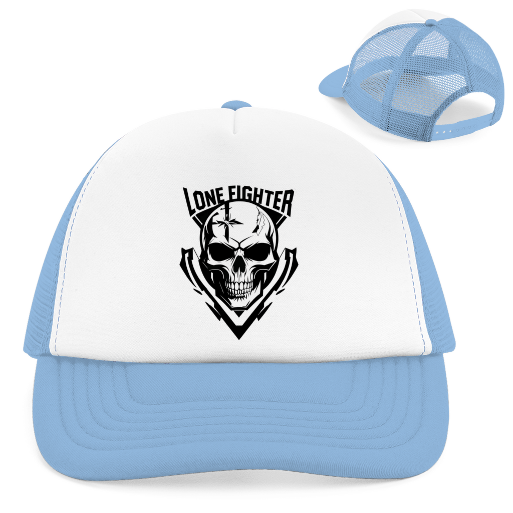 Retro Trucker Cap Skull