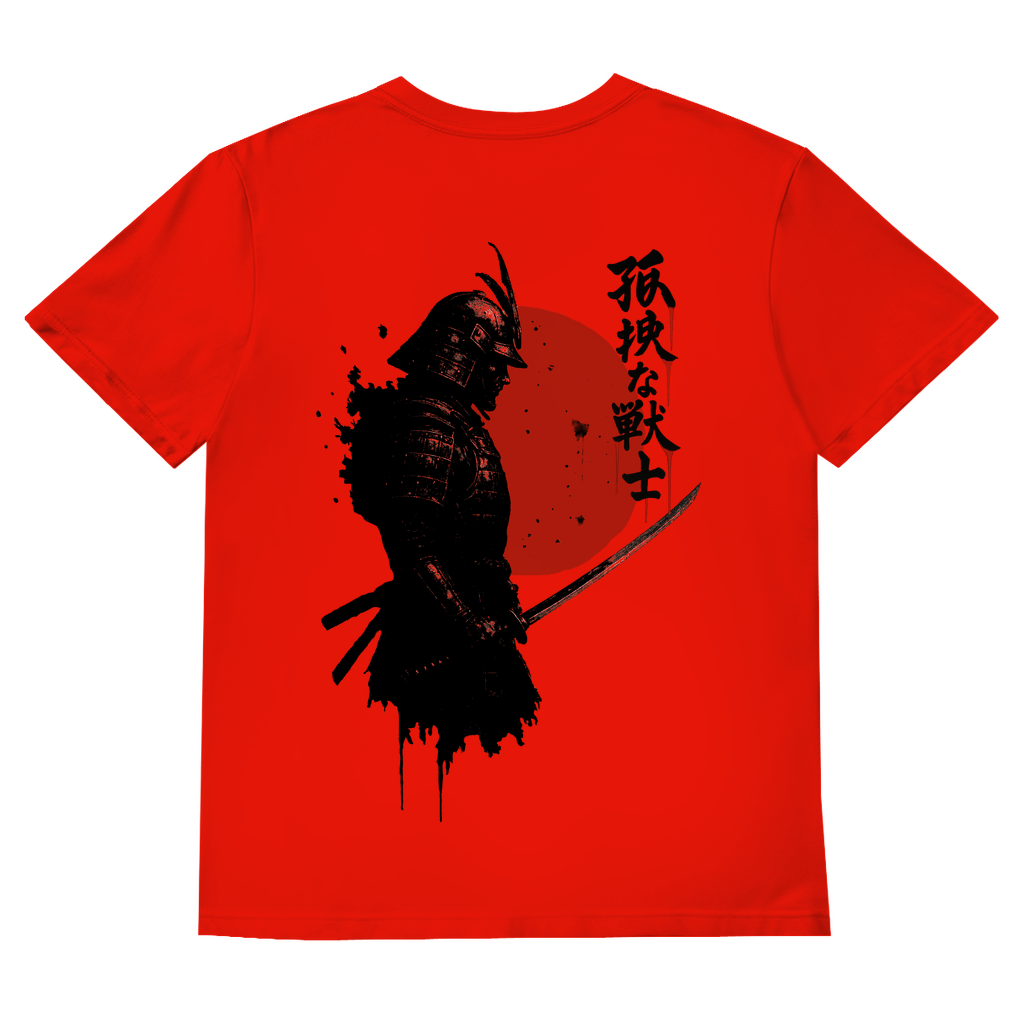 Herren Basic V-Neck T-Shirt Kodoku na Kage