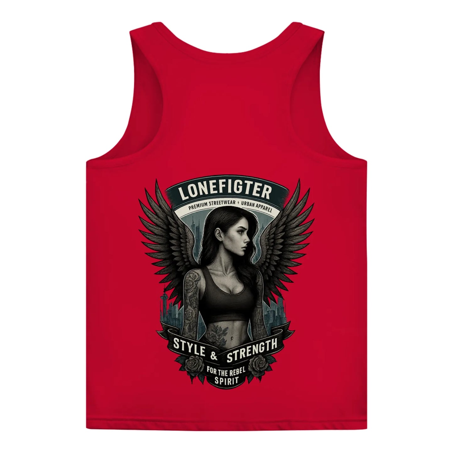 Damen Basic Tank Top Warrior Soul
