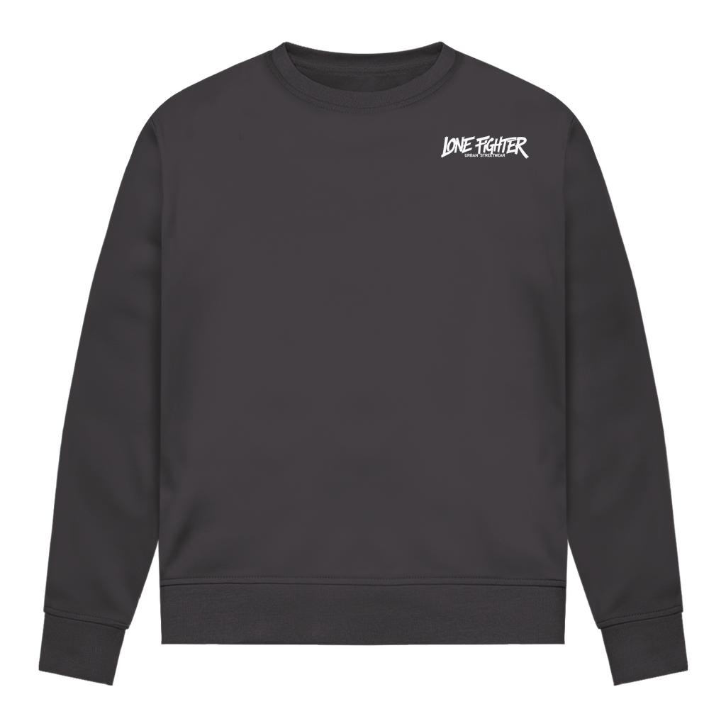 Damen Sweatshirt Spray Alone, Fight Alone