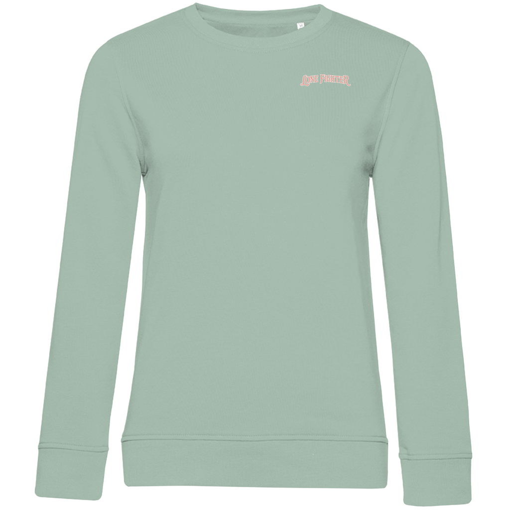Damen Premium Bio Sweatshirt Cherry Blossom