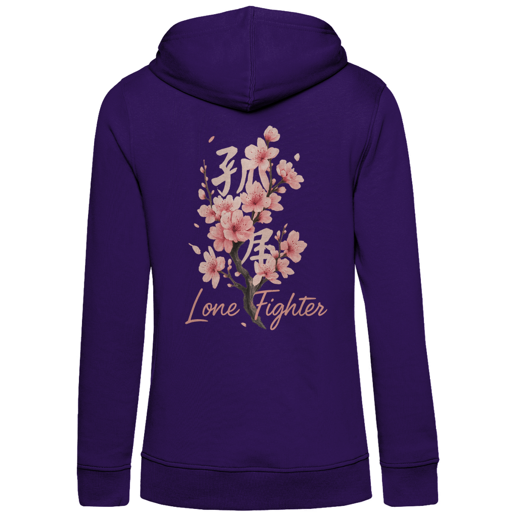 Damen Premium Bio Hoodie Cherry Blossom