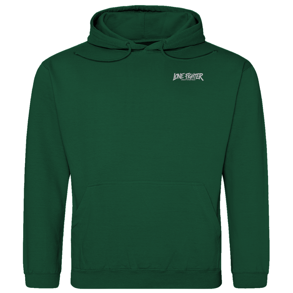 Herren Hoodie Spray Alone, Fight Alone