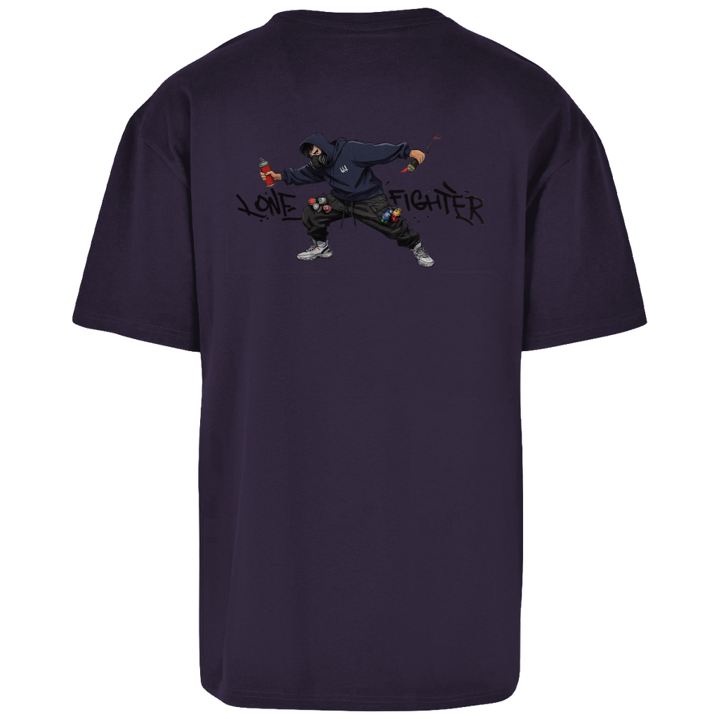 Oversize T-Shirt Spray Alone, Fight Alone