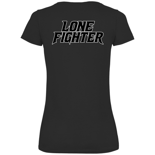 Damen Premium Bio V-Neck T-Shirt Rebel Motion