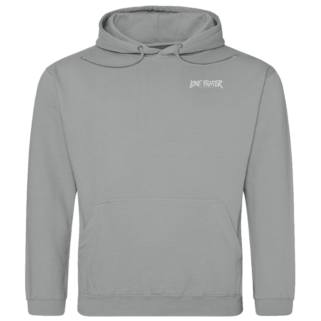 Herren Hoodie Spray Alone, Fight Alone