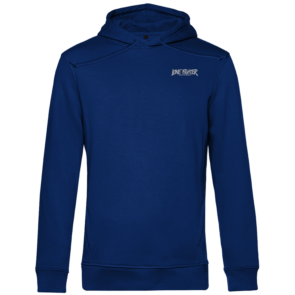 Herren Premium Bio Hoodie Spray Alone, Fight Alone