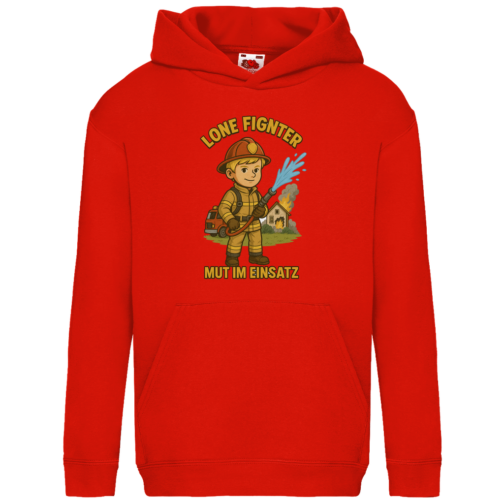 Kids Basic Hoodie Mut im Einsatz