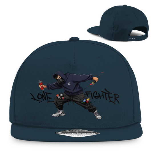 Snapback Rapper Cap Spray Alone, Fight Alone