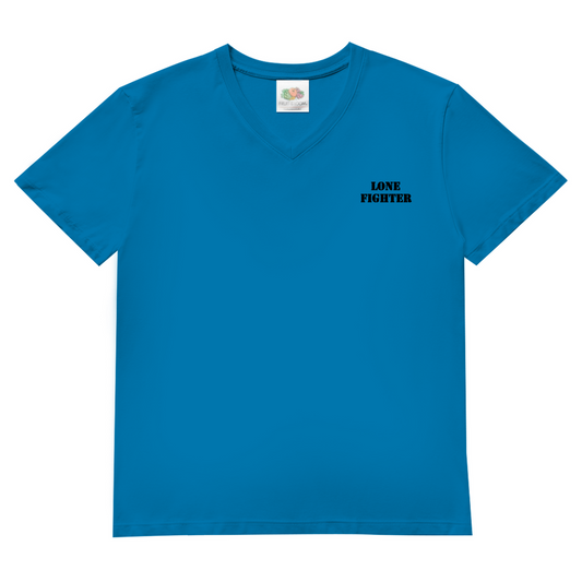 Herren Basic V-Neck T-Shirt Determination
