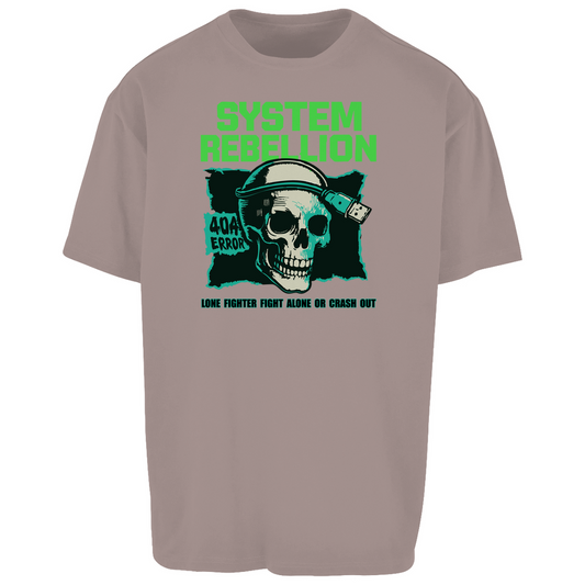 Oversize T-Shirt System Rebellion