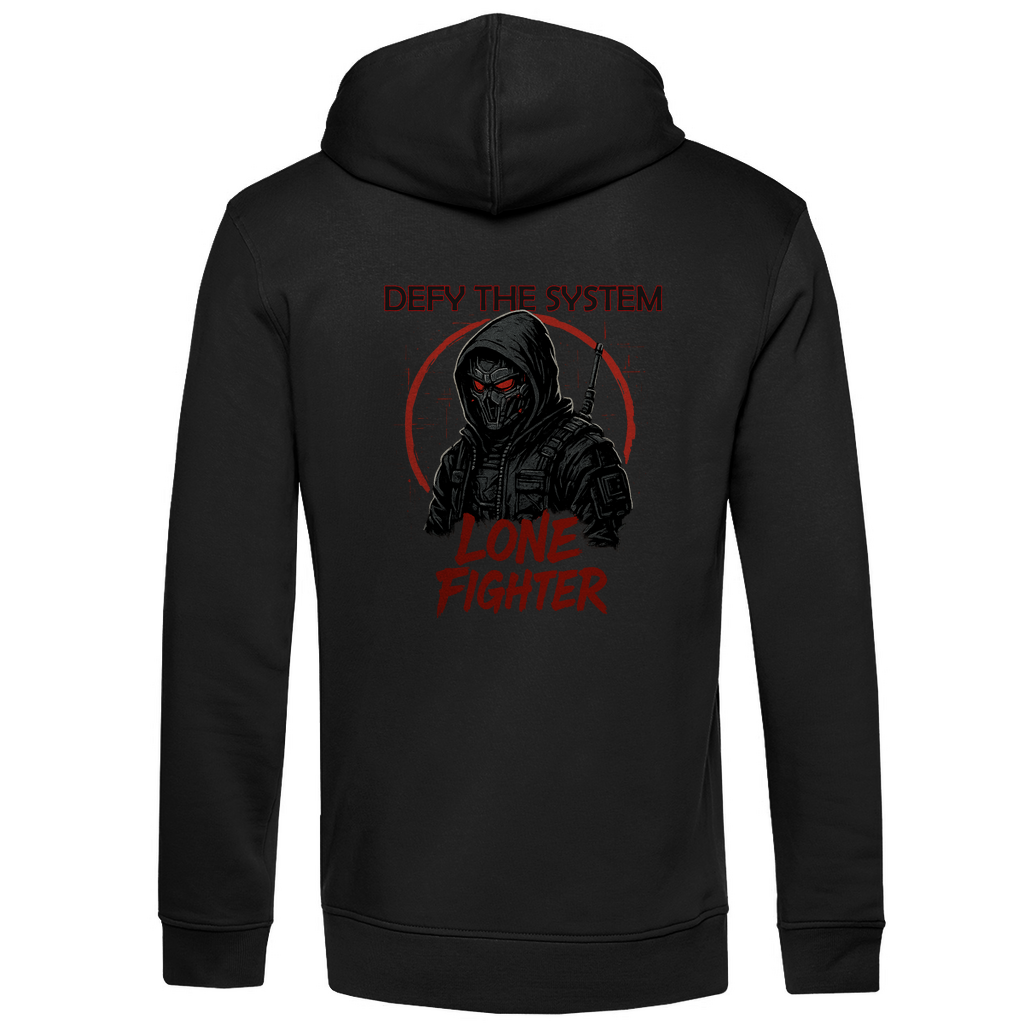 Herren Premium Bio Hoodie Defy the System