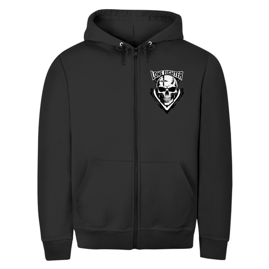 Herren Zipper Hoodie Lone Reaper
