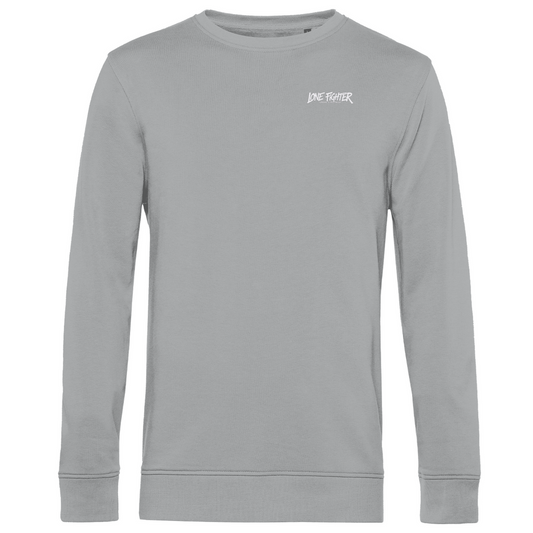 Herren Premium Bio Sweatshirt Spray Alone, Fight Alone